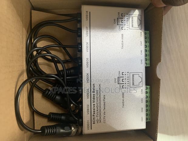 8channel CCTV Passive Video Balun Adapter Transmitter Utp photo 5