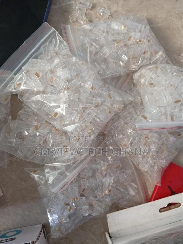 (100pcs)Pass Through Cat6 Rj45 Connectors · Photo 3