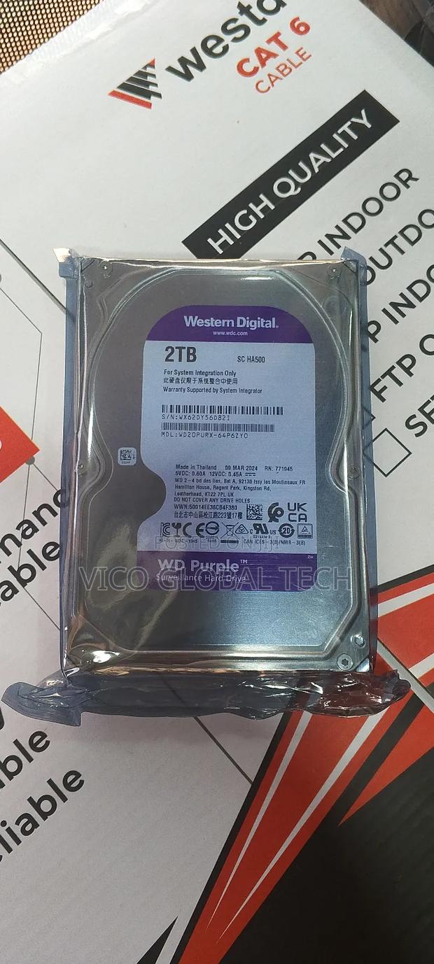 2tb Wd Sata Surveillance HDD · Photo 2