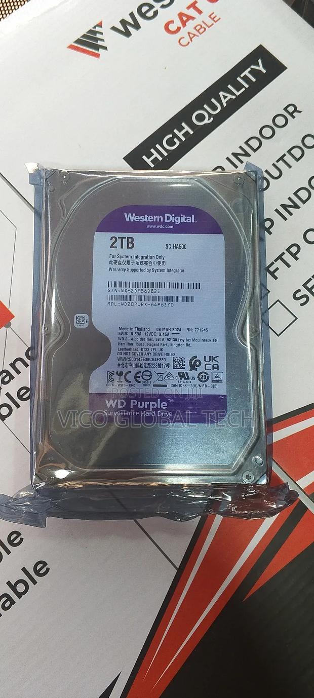 2tb Wd Sata Surveillance HDD · Photo 3