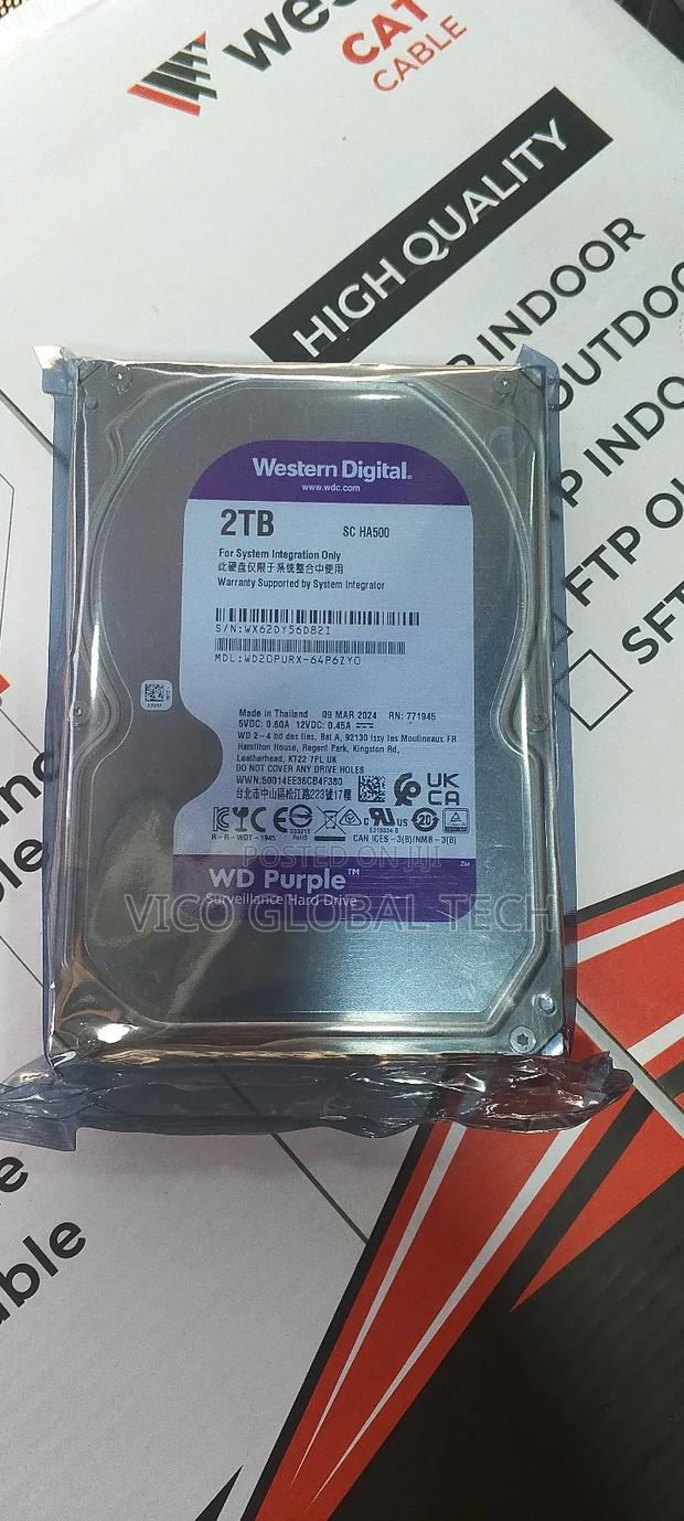2tb Wd Sata Surveillance HDD · Photo 4