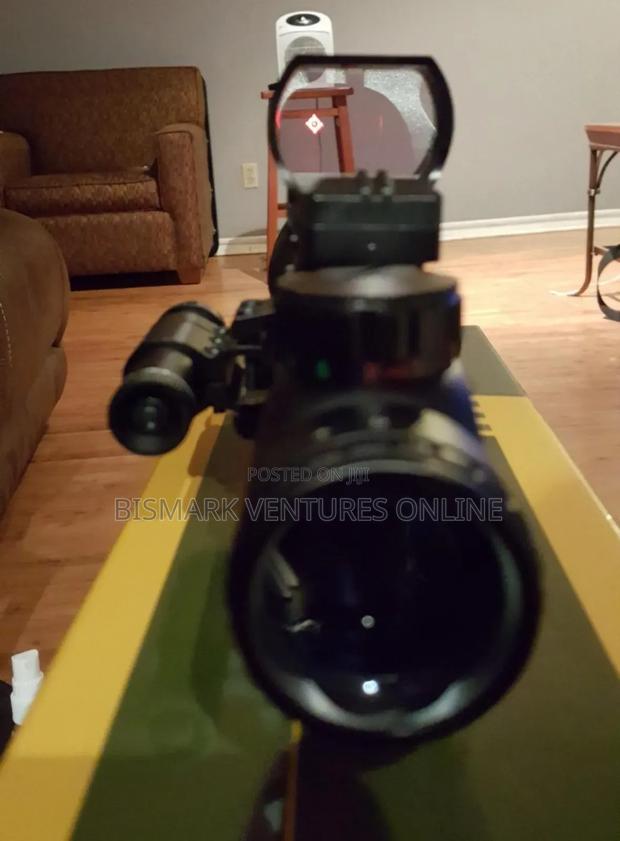 12x50 Zoom Rifle Scope Laser Sight And Holographic Dot photo 16