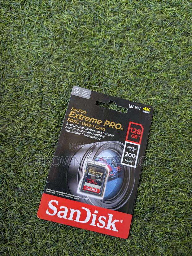 Sandisk Extreme Pro Camera Sd Card 128gb · Photo 3