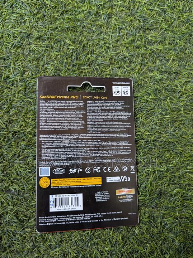 Sandisk Extreme Pro 64gb Camera Sd Card · Photo 4