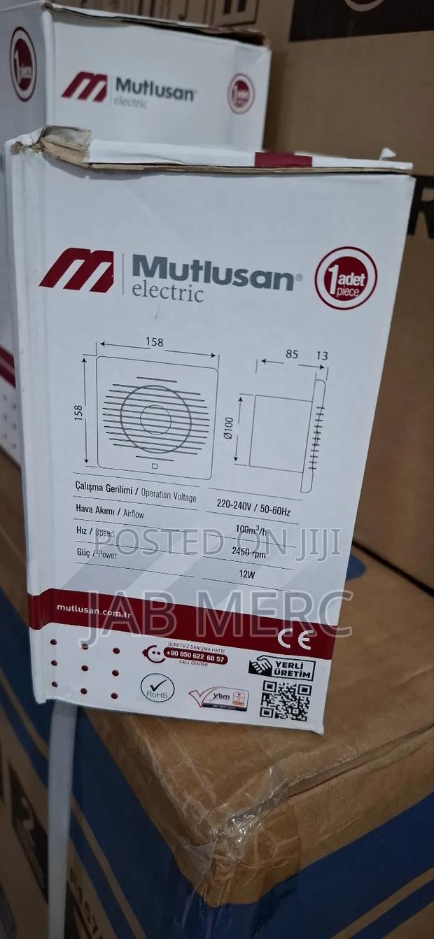 Mutlusan 4" Bathroom,Toilet,Extractor Ventilation Fan 4inche photo 6