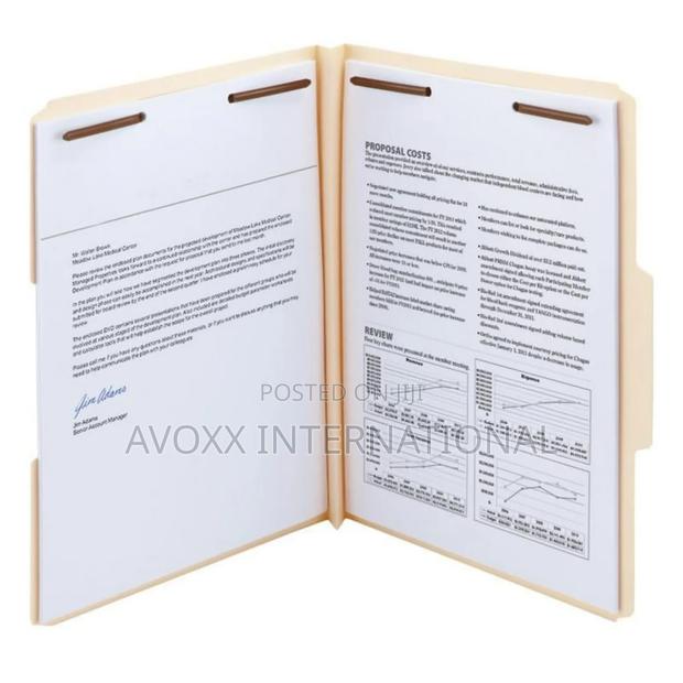 Smead 14595 1 1/2" Expansion Folder,1/3 Top Tab, 50/Box photo 2