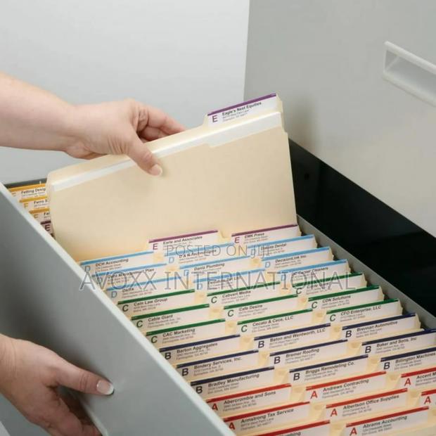 Smead 14595 1 1/2" Expansion Folder,1/3 Top Tab, 50/Box photo 6