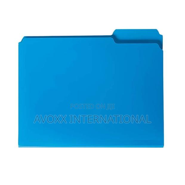 Smead Poly File Folders Blue/ Red 24pk Letter (10503) photo 2