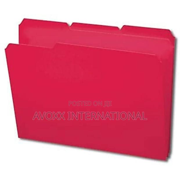 Smead Poly File Folders Blue/ Red 24pk Letter (10503) photo 4