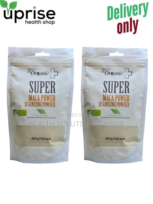 Hemani Dr. Organic Super Maca Powder With Ginger – 200g · Photo 2