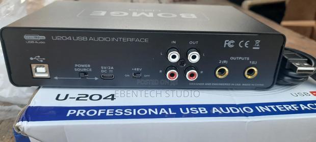 Bomge Audio Interface U204 Sound Card photo 5