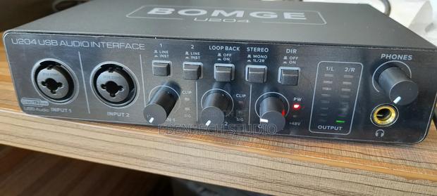 Bomge Audio Interface U204 Sound Card photo 2