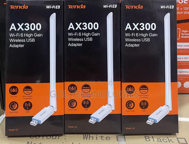 Usb Wi-Fi Adapter Ax300 Wifi6 High Gain Wireless Usb Adapter · Photo 4