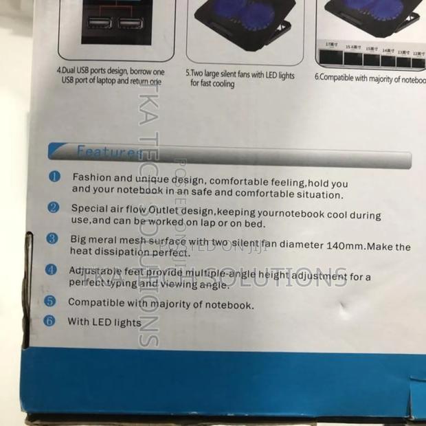 Led Gaming Laptop Stand With Two Cooling Fans photo 8