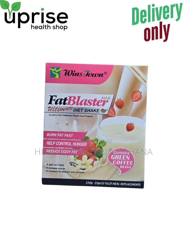 Wins Town Fat Buster Ultimate Diet Shake (Strawberry) – 250g · Photo 2