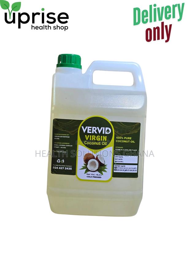 Vervid Virgin Coconut Oil - 4l (Pay After Delivery) · Photo 2