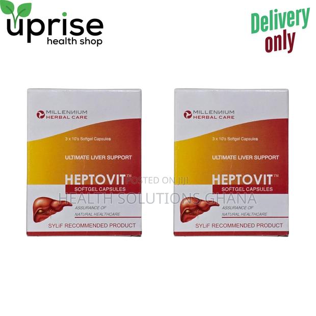 Millenium Herbal Heptovit – 30 Soft Gel (Pay After Delivery) · Photo 2