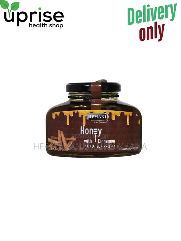 Hemani Honey With Cinnamon – 250g (Pay After Delivery) · Photo 2