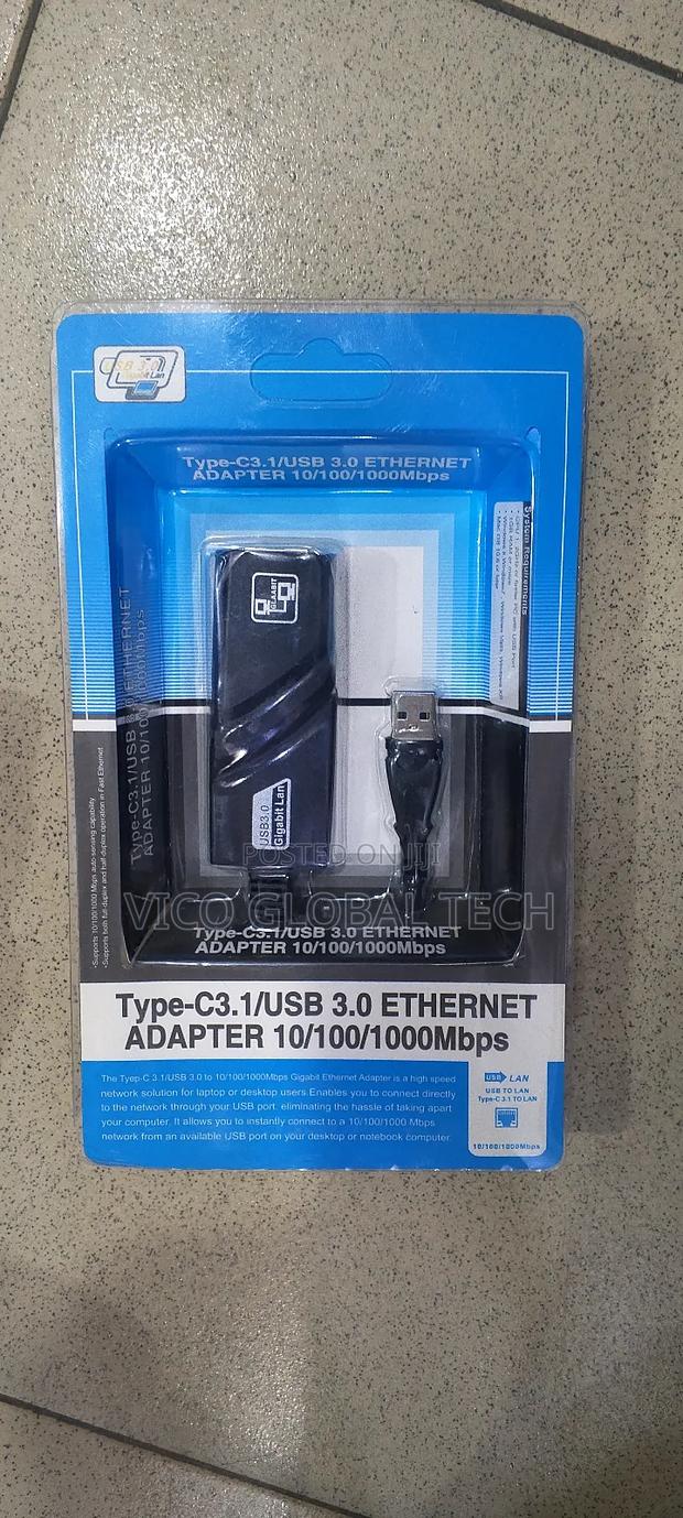 Type-C 3.1/Usb 3.0 to Ethernet Adapter · Photo 1