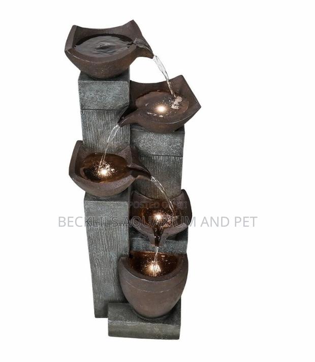 Outdoor Fountain With Led Light · Photo 2