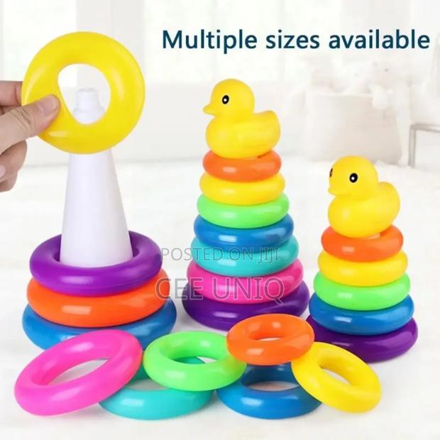 9 Pieces Stacking Ring Tower Construction Toys photo 3
