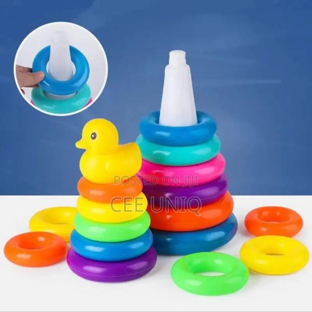 9 Pieces Stacking Ring Tower Construction Toys photo 6