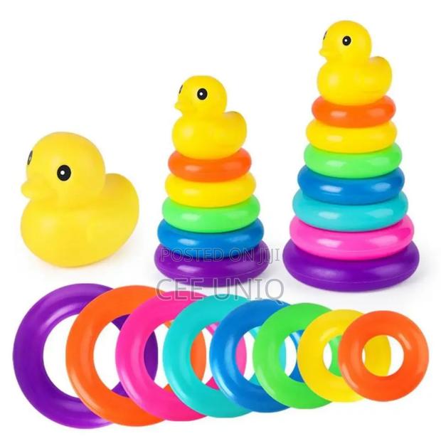9 Pieces Stacking Ring Tower Construction Toys photo 8