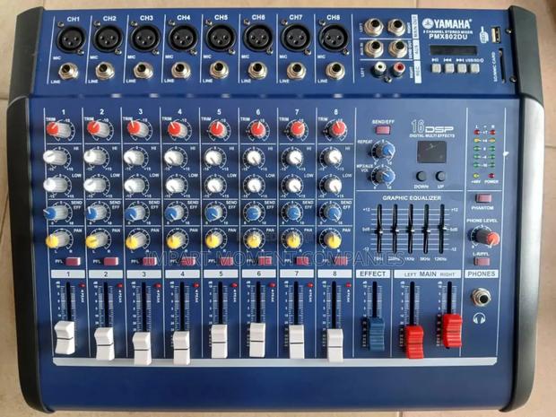 Yamaha 8 Channels Powerful Mixeramp