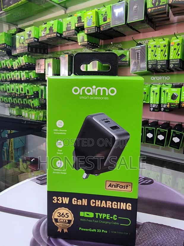 Oraimo Powergan 33w Super Fast Charger · Photo 4
