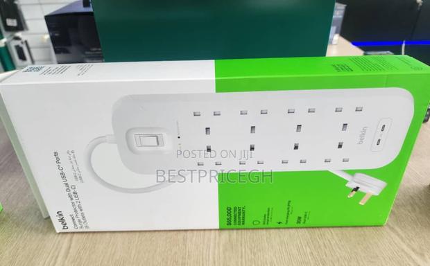 Belkin 8-Outlet Surge Protector Power Strip · Photo 2