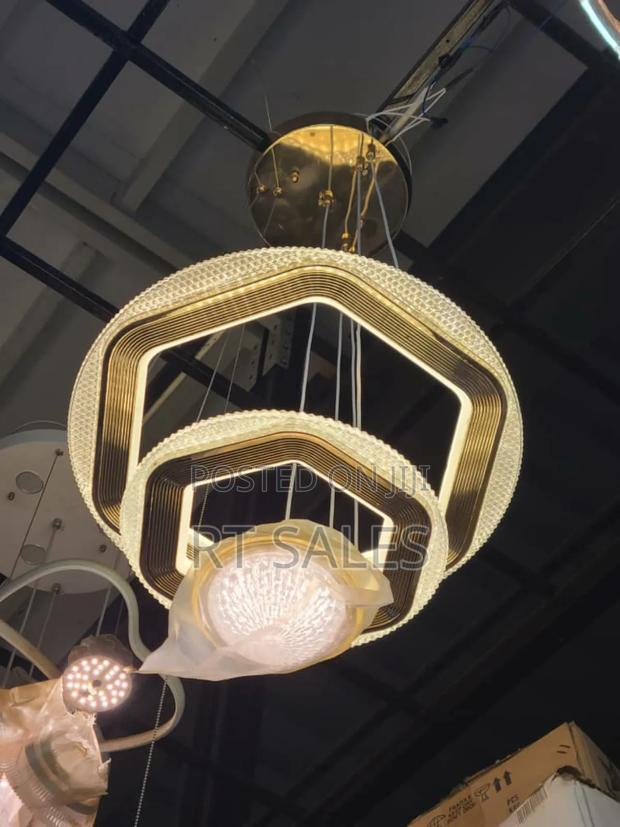 Brand New Golden Luxury Ceiling Pendant/ Chandelier Light · Photo 2