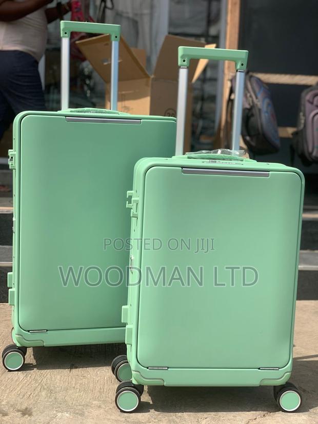 2set Green Luxurious Travel Luggage Bag · Photo 4