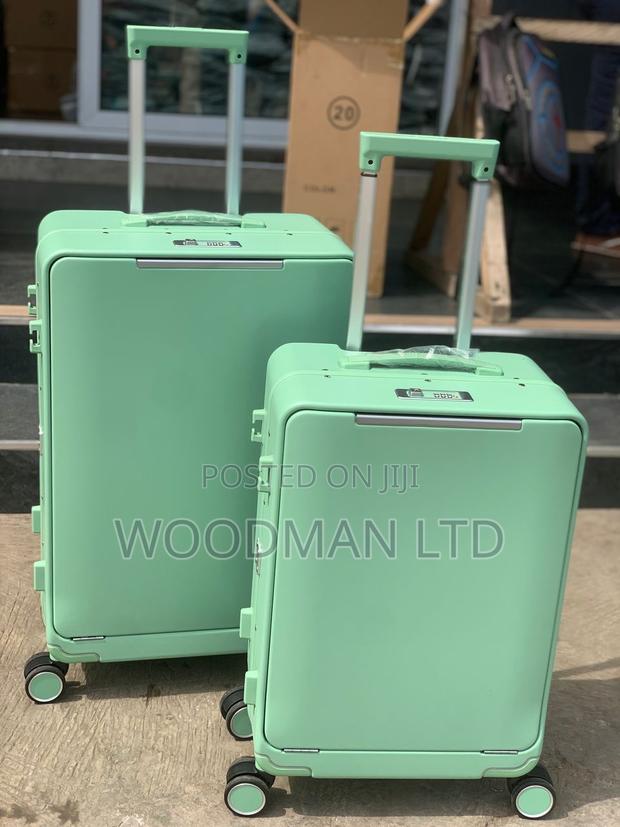 2set Green Luxurious Travel Luggage Bag · Photo 3
