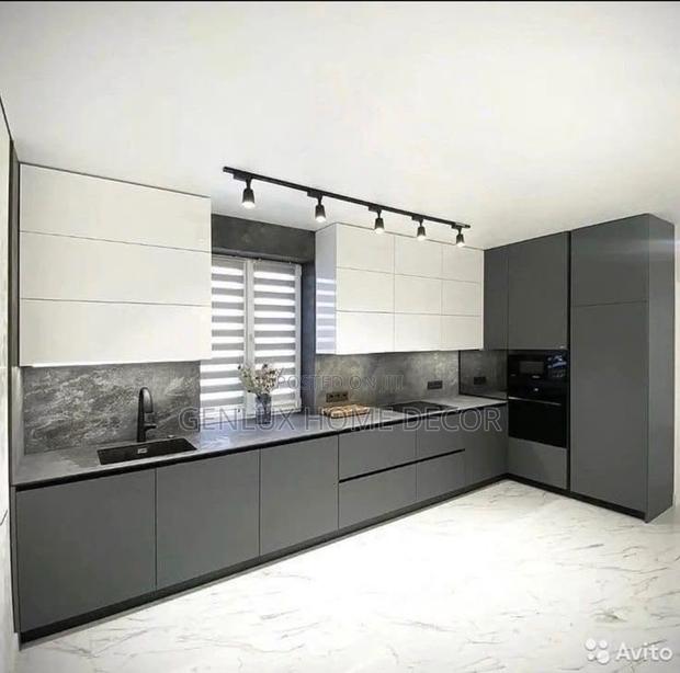 Space-Saving Vertical Kitchen Cabinets for Compact Homes · Photo 2