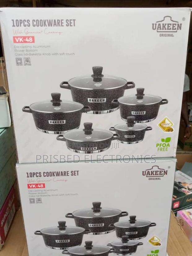 Uakeen 10pcs Granite Cookware Set Vk-48 · Photo 4