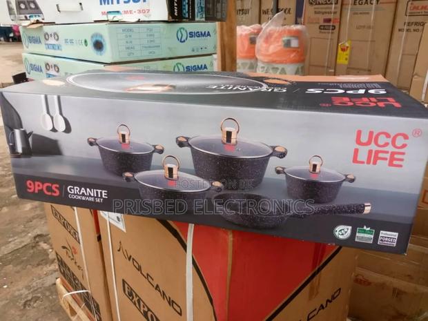 Ucc Life 9pcs Granite Cookware Set · Photo 3