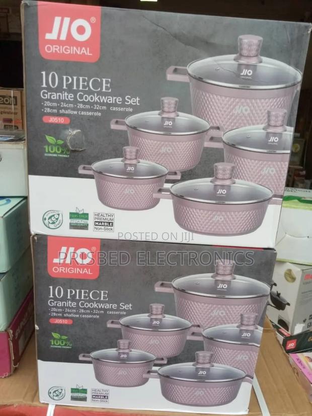 Jio 10pcs Granite Cookware Set J0510 · Photo 3