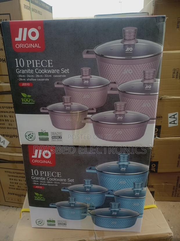 Jio 10pcs Granite Cookware Set J0510 · Photo 4