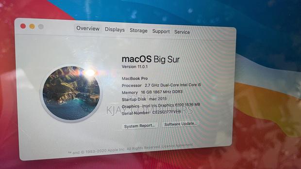 Laptop Apple MacBook Pro 2015 16GB Intel Core I5 SSD 500GB photo 6