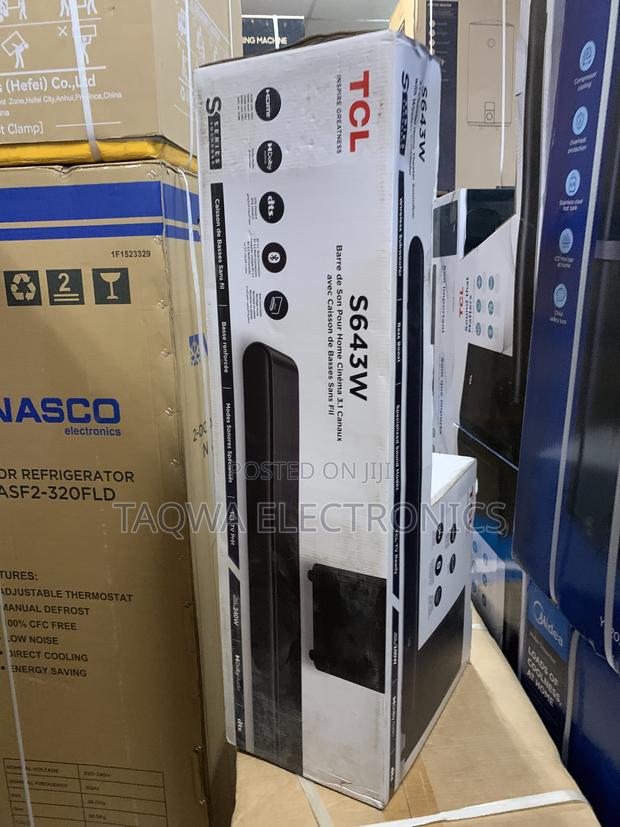 Nicely Branded TCL Sound Bar S643w · Photo 1
