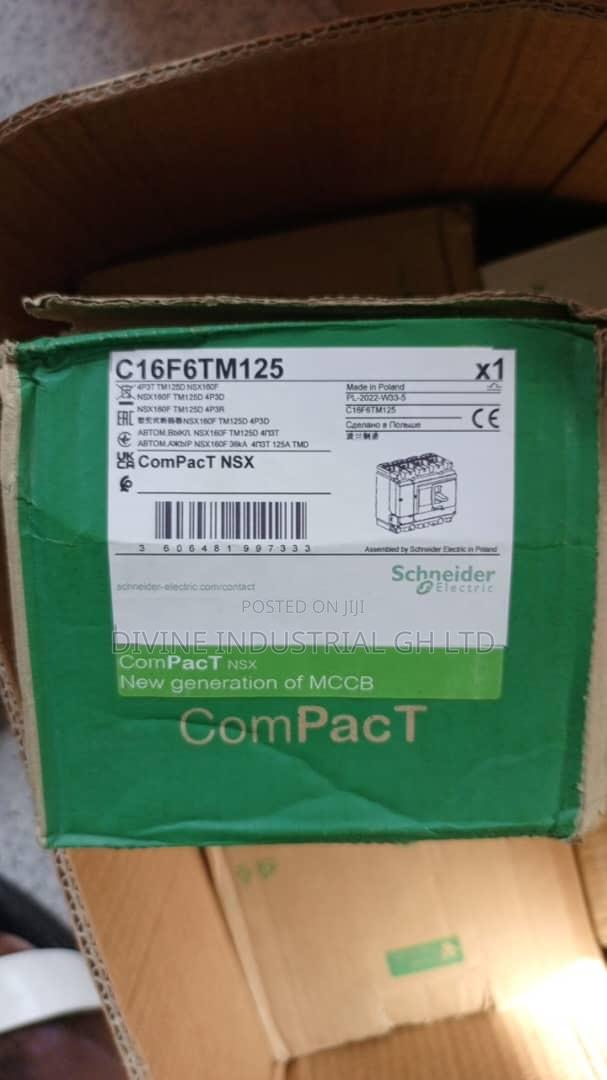 Original Schneider Breaker 125a 4p photo 3