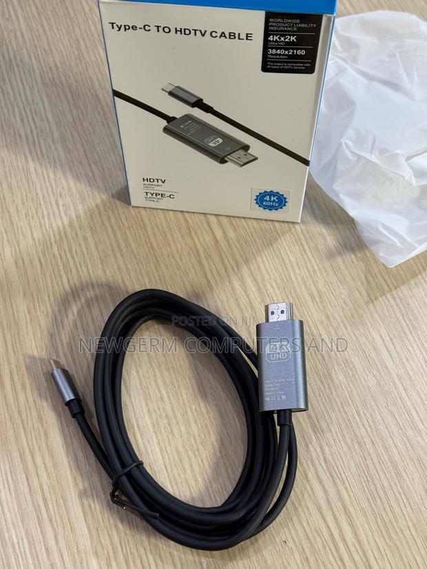 Type-C to Hdmi Cable at 60hz 2meters photo 3