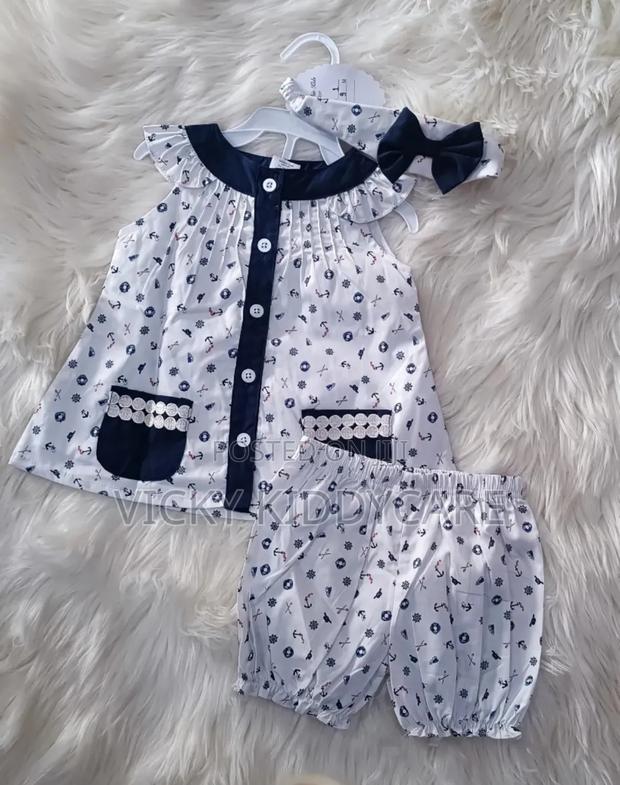 Casual Wear Dress for Girls With Headband. · Photo 4