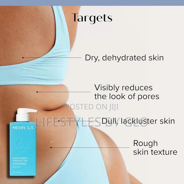 Niacinamide + Shea Butter Body Cream (Nourishing Radiance) · Photo 3