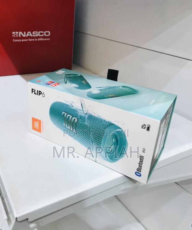 Efficient JBL Flip 6 Bluetooth Speaker(Turquoise Green) · Photo 1