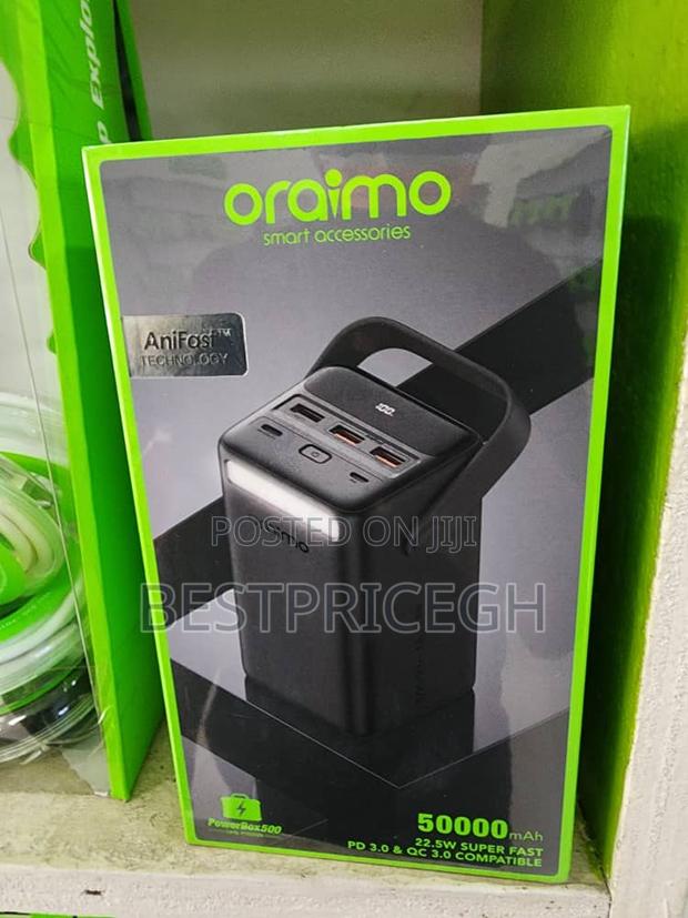 Oraimo Powerbox 500 50000mah 22.5w Power Bank · Photo 4