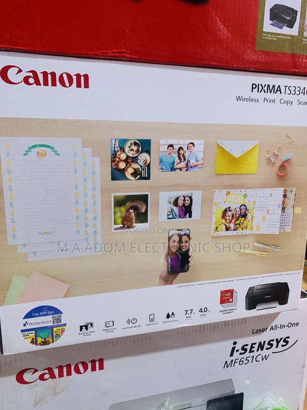 Canon Wireless Copy Print Scan Printer With Free Inks · Photo 2