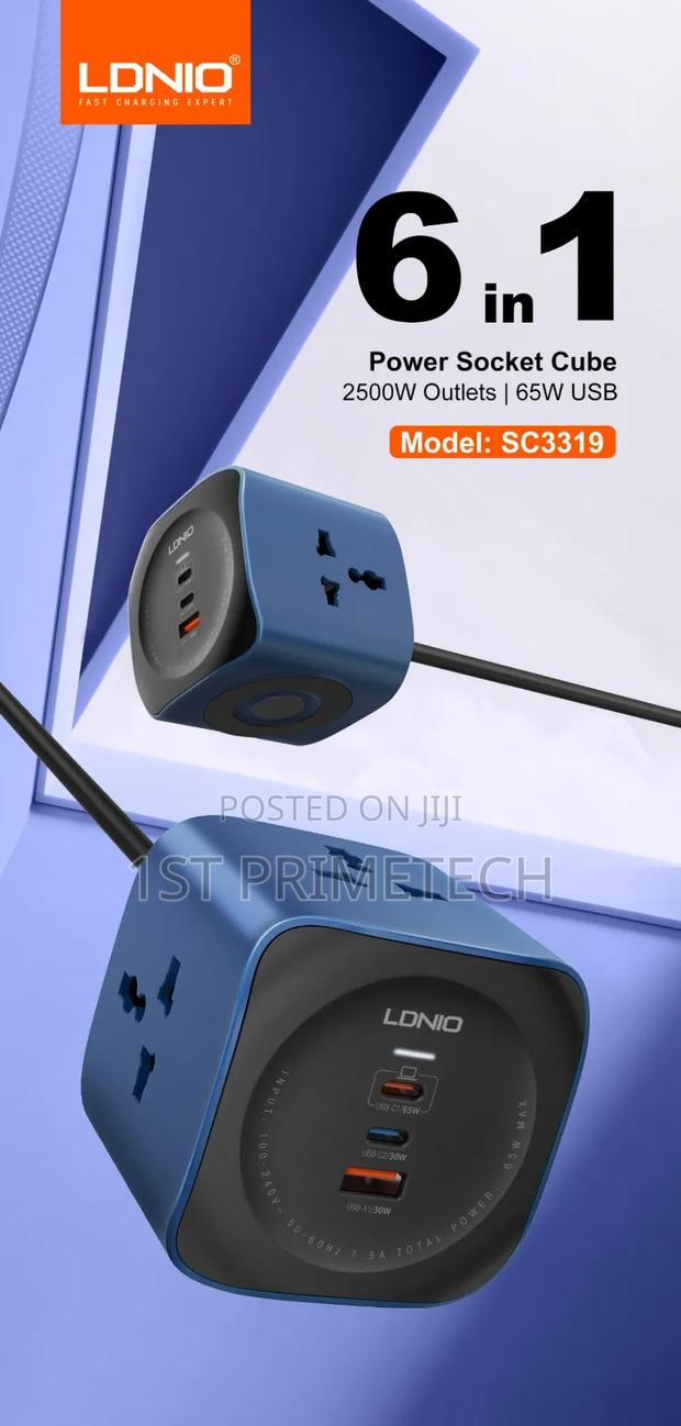 Ldnio 65w Power Socket Cube photo 6