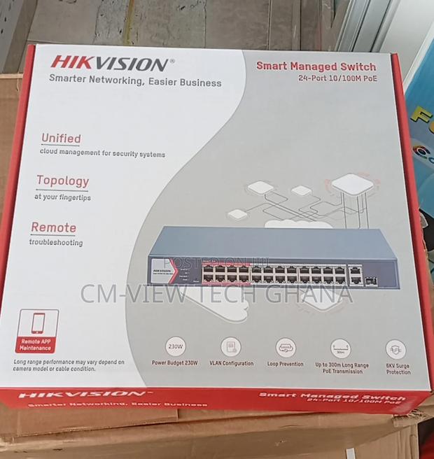 24port Hikvision Smart Managed Poe Switch · Photo 3