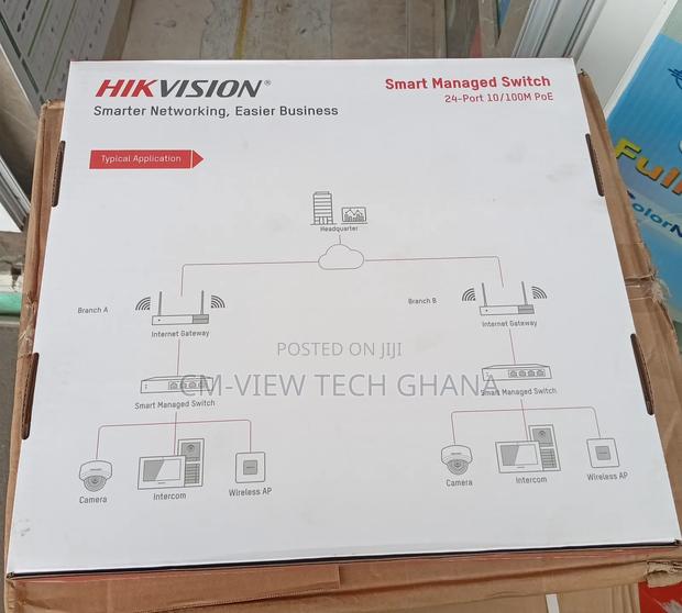 24port Hikvision Smart Managed Poe Switch · Photo 4